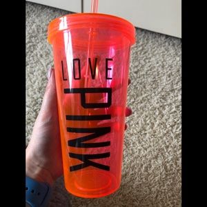 NEVER USED EXCLUSIVE PINK tumbler